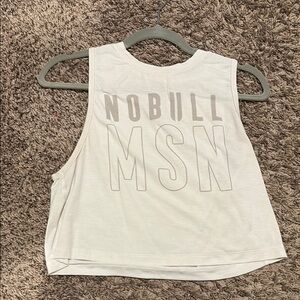 NOBULL Women's White Tank Top